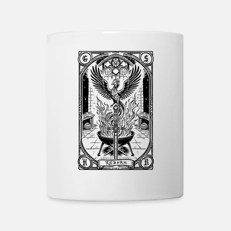 Le Tarot Phoenix renaît - Mug blanc - blanc