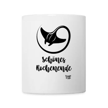 Schönes Rochenende - Tasse - Weiß - Vorne