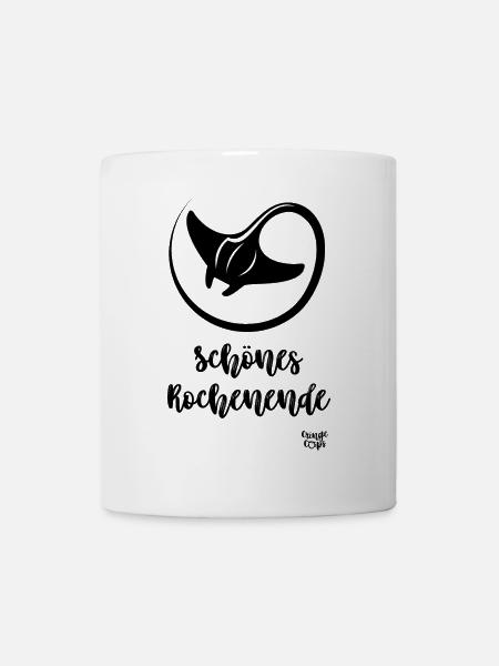 Schönes Rochenende - Tasse - Weiß