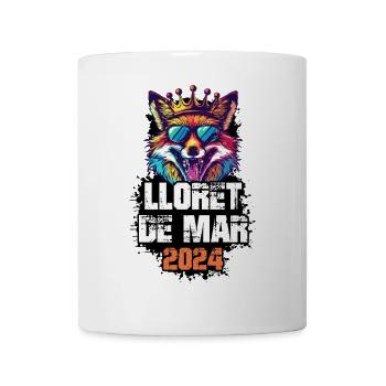 Lloret De Mar 2024 Urlaub Fuchs - Tasse - Weiß - Vorne