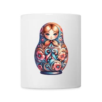 Matryoshka classic original gift - Mug - white - Front