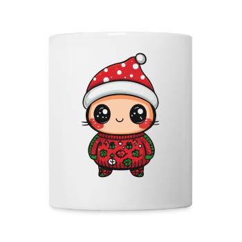 Marienkäfer Weihnachten - Tasse - Weiß - Vorne