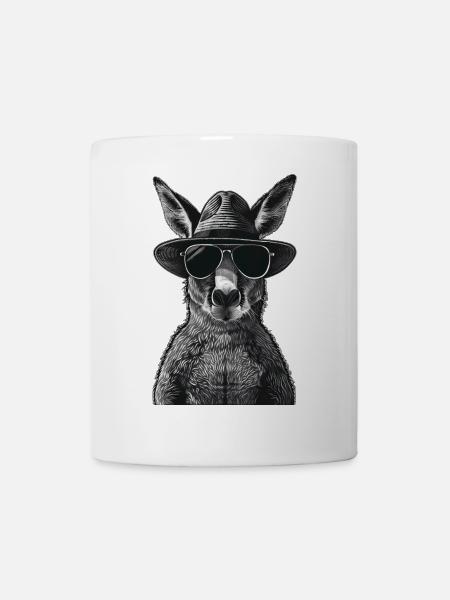 Kangaroo - Mug - white