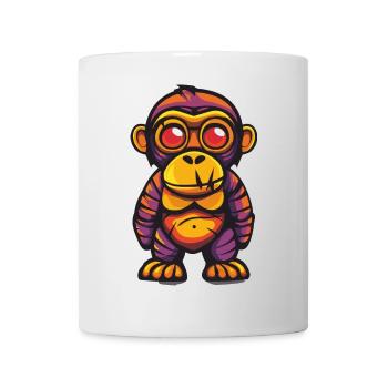 Gorilla Halloween Animal - Mug - white - Front