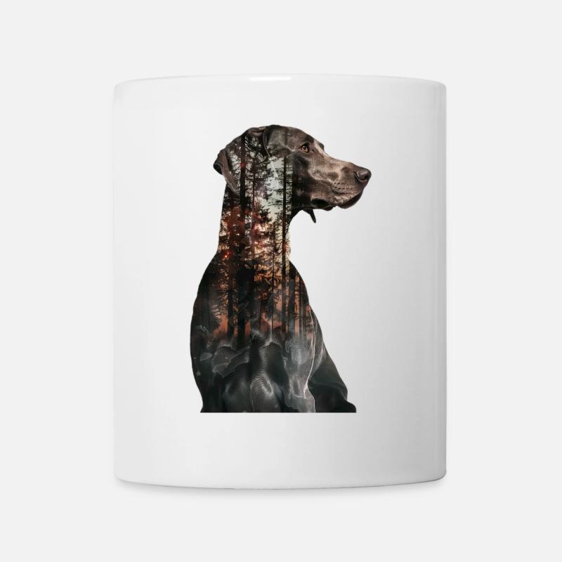 Weimaraner - Mug blanc - blanc