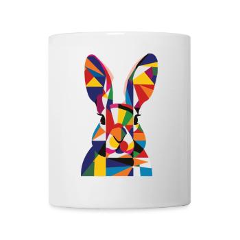 Kaninchen - Tasse - Weiß - Vorne