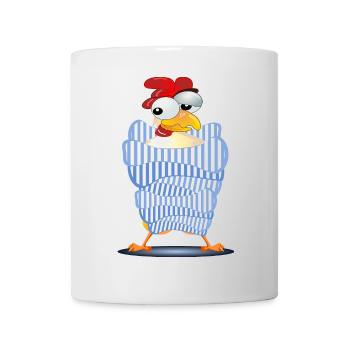 CHICKEN COOP - AUTUMN WINTER - Mug - white - Front