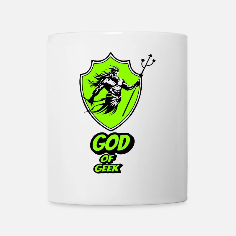 God of geek - Mug blanc - blanc