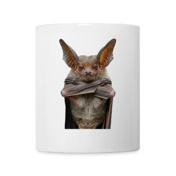 Schläger - Tasse - Weiß - Vorne