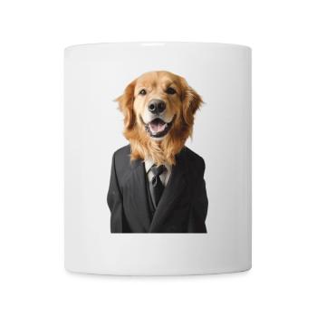 Chien - Mug blanc - blanc - Devant