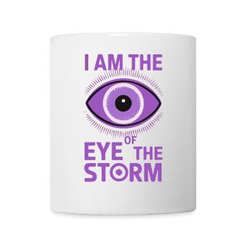Œil du cyclone Design mystique - Mug blanc - blanc - Devant