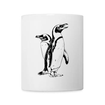 Pinguin - Tasse - Weiß - Vorne