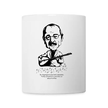 Neşet Ertaş Sös Musician Saz Neset Ertas - Mug - white - Front
