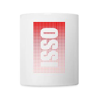 Osten Ossi DDR Ost stolz Trabi Geschenk Nostalgie - Tasse - Weiß - Vorne