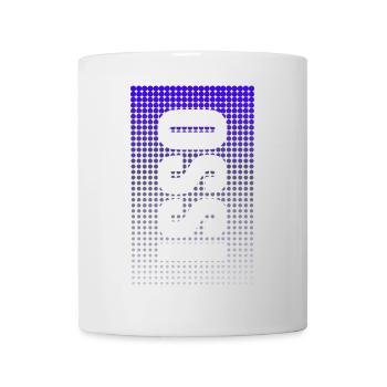 Osten Ossi DDR Ost stolz Trabi Geschenk Nostalgie - Tasse - Weiß - Vorne