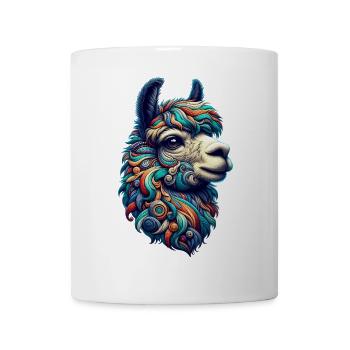 Alpaka - Tasse - Weiß - Vorne