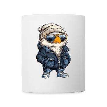 Aigle Hiver - Mug blanc - blanc - Devant