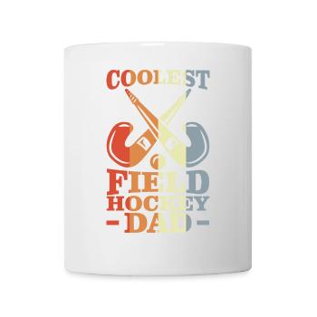 Cooler Hockey Vater - Tasse - Weiß - Vorne