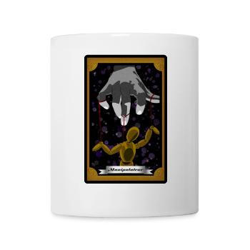 Carte de Tarot "Manipulateur" ! - Mug blanc - blanc - Devant