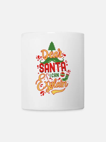 Dear Santa - Tasse - Weiß