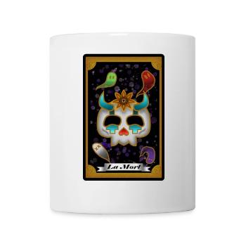 Carte de Tarot "La Mort" - Mug blanc - blanc - Devant