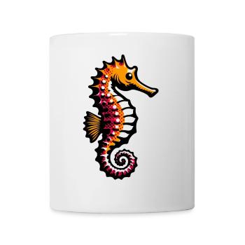 Seepferdchen - Tasse - Weiß - Vorne