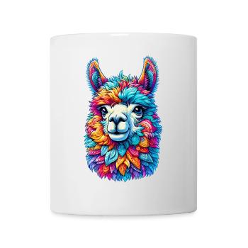 Alpaka - Tasse - Weiß - Vorne