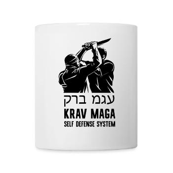 Krav Maga Autodéfense Sport de combat Arts martiaux - Mug blanc - blanc - Devant