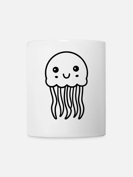 Jellyfish - Mug - white