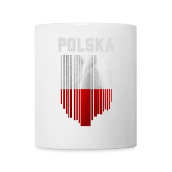 Flag of Poland, Polish pride - Mug - white - Front
