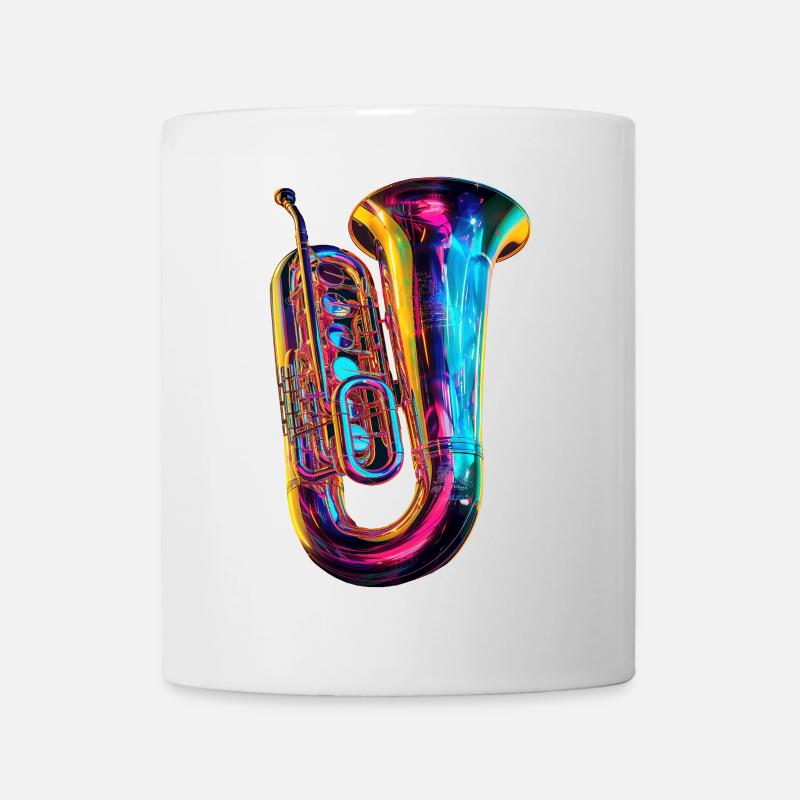 Tuba - Tasse - Weiß