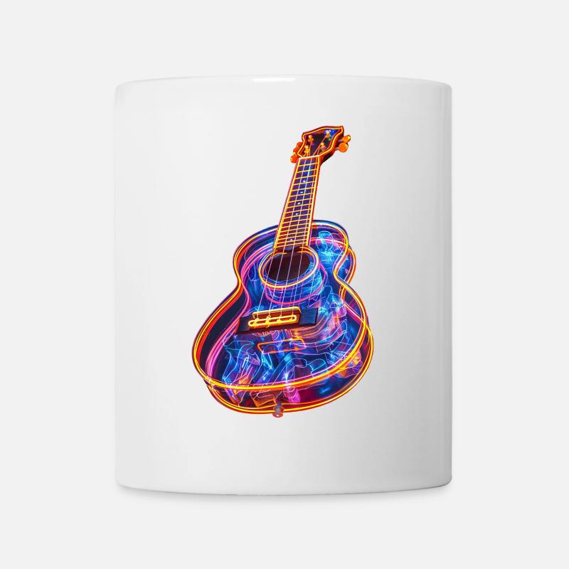 Ukulele - Tasse - Weiß