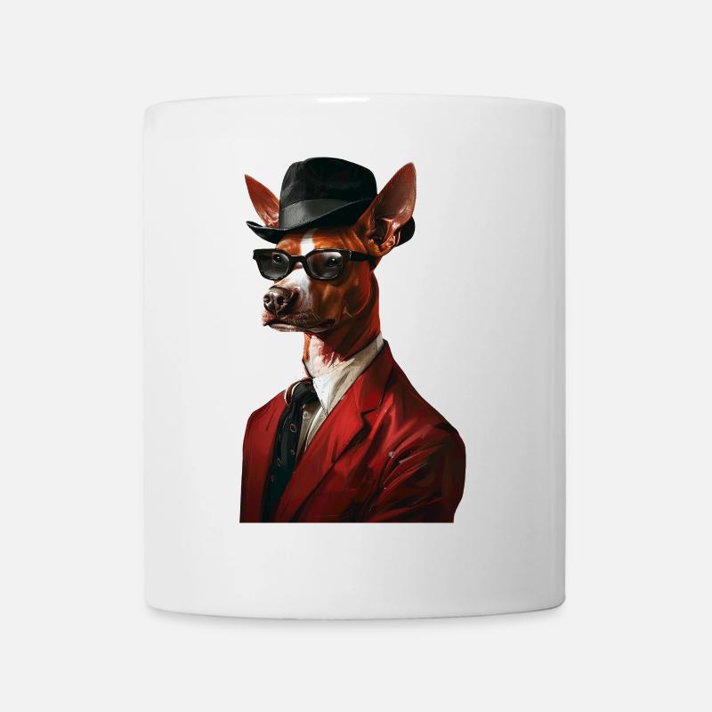 Basenji - Tasse - Weiß