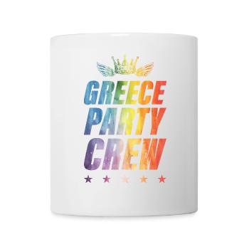 Greece Party Crew - Mug - white - Front