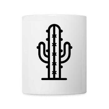 Kaktus - Tasse - Weiß - Vorne