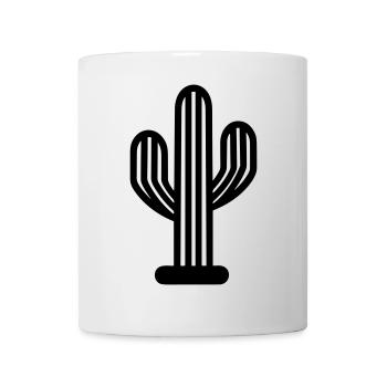 Kaktus - Tasse - Weiß - Vorne