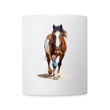 Pferd - Tasse - Weiß - Vorne