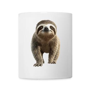 Faultier - Tasse - Weiß - Vorne