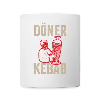Döner Kebap - Tasse - Weiß - Vorne