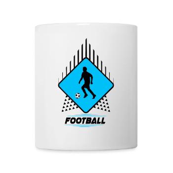 Football - Mug blanc - blanc - Devant