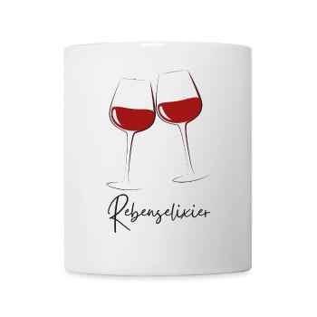 Rebenselixier - Tasse - Weiß - Vorne