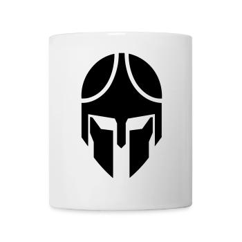Spartan helmet - Mug - white - Front