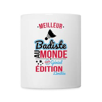 Meilleur Badiste au monde - 100% génial - Mug blanc - blanc - Devant