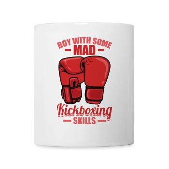 Kickboxer Junge - Tasse - Weiß - Vorne