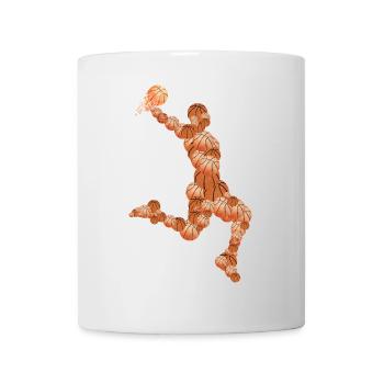 Abstract Basketball Pattern - Mug - white - Front