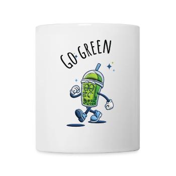 Go Green Juice 3D Funny Mug Fresh - Mug - white - Front