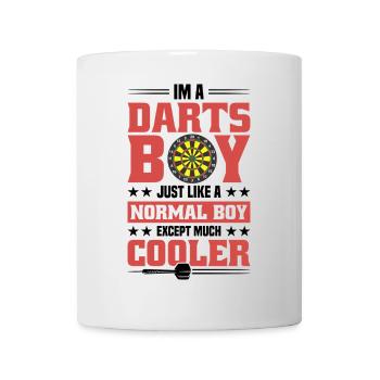 Dart Dartspieler Dartspiel Herren - Tasse - Weiß - Vorne