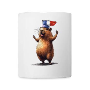 Wasserschwein - Tasse - Weiß - Vorne