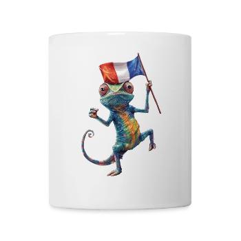 Chamäleon - Tasse - Weiß - Vorne