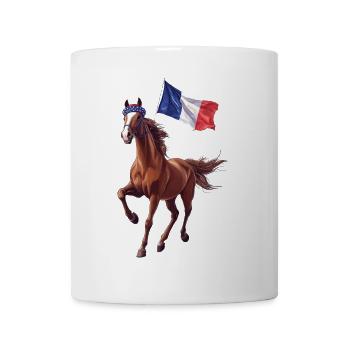 Pferd - Tasse - Weiß - Vorne